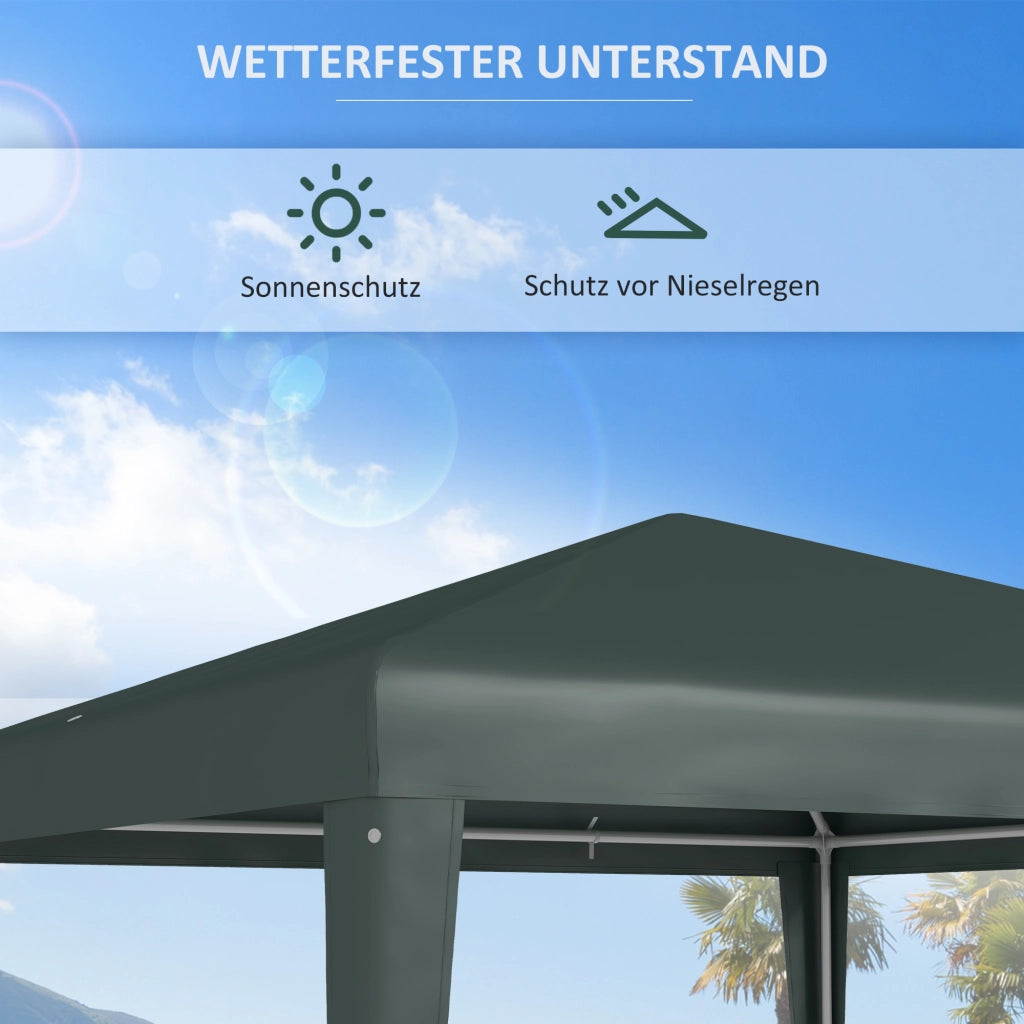 Gazebo ¨C zephmum ¨C Verde 270x270 cm