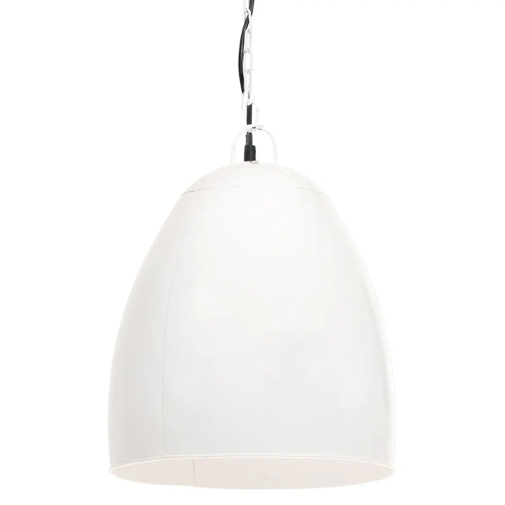 Lampada a Sospensione Industriale 25 W Bianca Rotonda 42 cm E27 CFW2340526