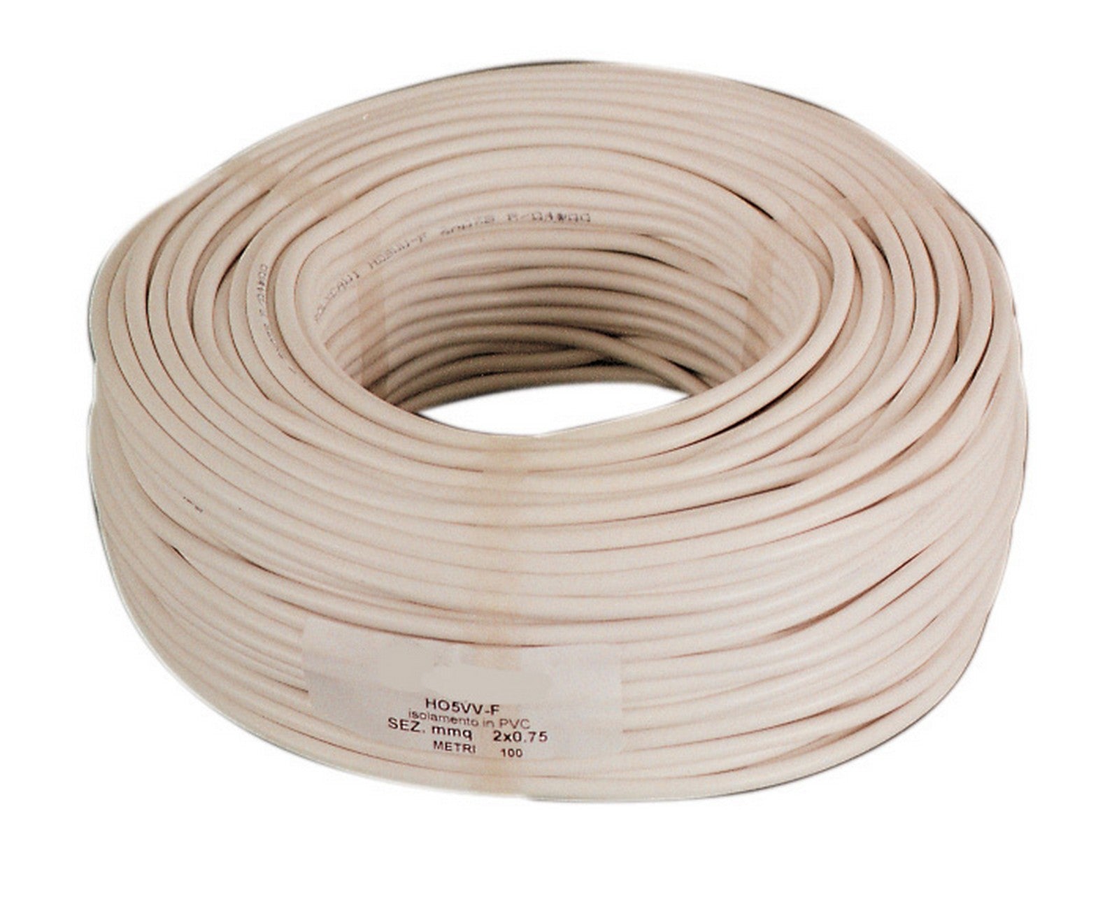 cavo elettrico bipolare sezione 2x1,5 bianco cod:ferx.9784