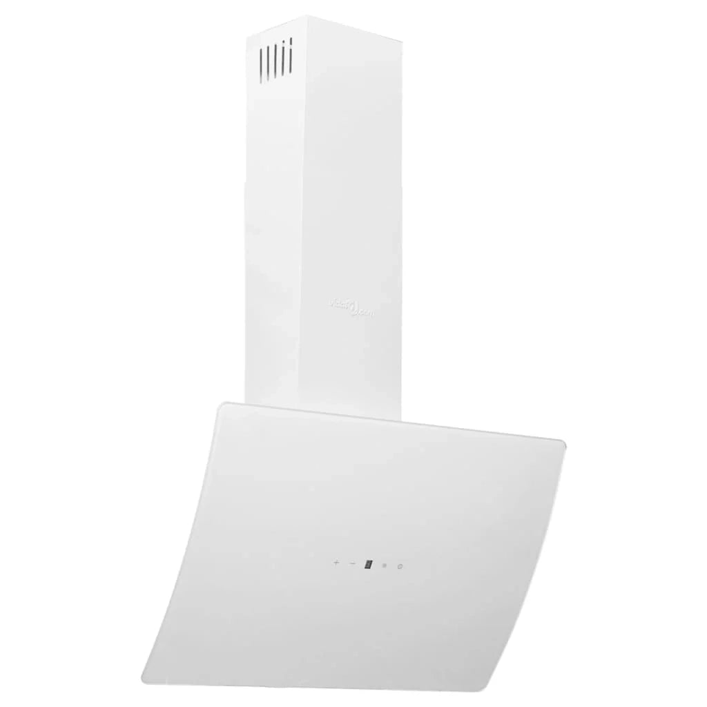 Cappa a parete da 60 cm in acciaio e vetro temperato bianco 02_0005843