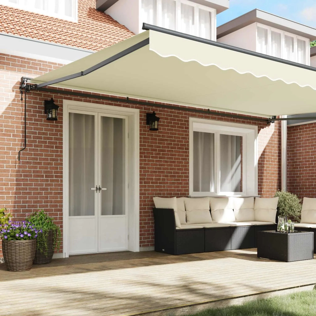 Struttura della tenda Crema 500 × 300 cm 3331204
