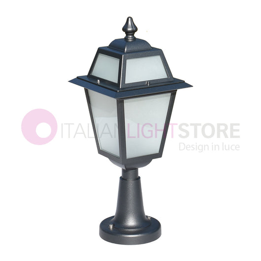 ARTEMIDE ANTRACITE Luce da cancello per Esterno Classica Quadrata GARDENLIGHT
