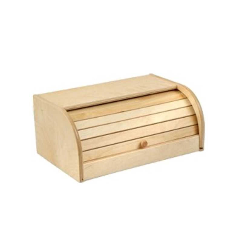 Portapane Legno Serrandina Naturale cm 39X25 h 17