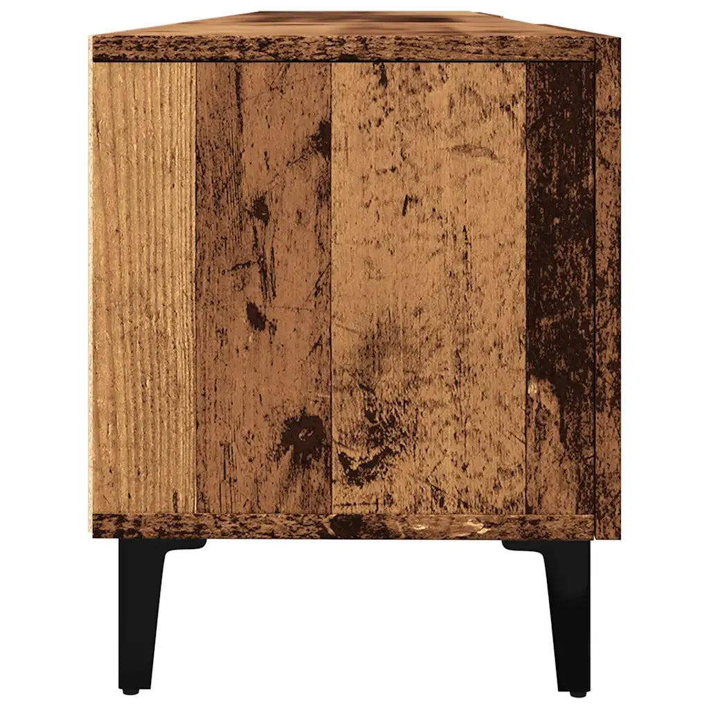 vidaXL Mobile Porta TV Legno Antico 180x31,5x40cm in Legno Multistrato