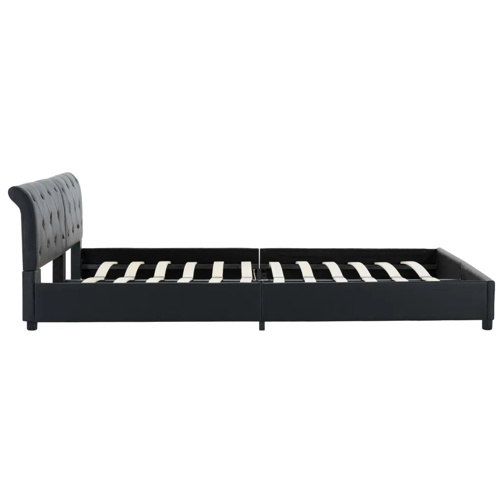 Giroletto Nero in Similpelle 180x200 cm 284881