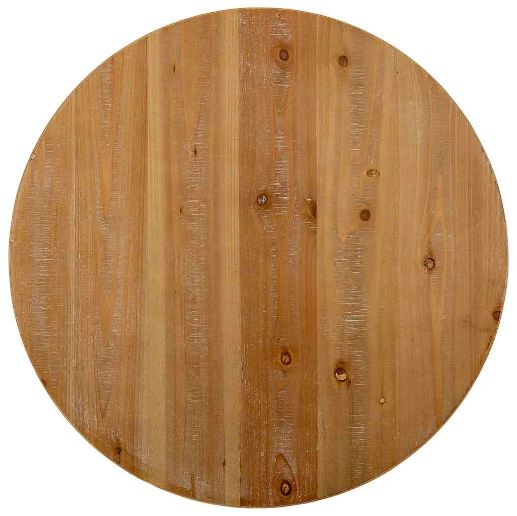 Tavolino da caffè in legno marrone 80x80x36,5h cm