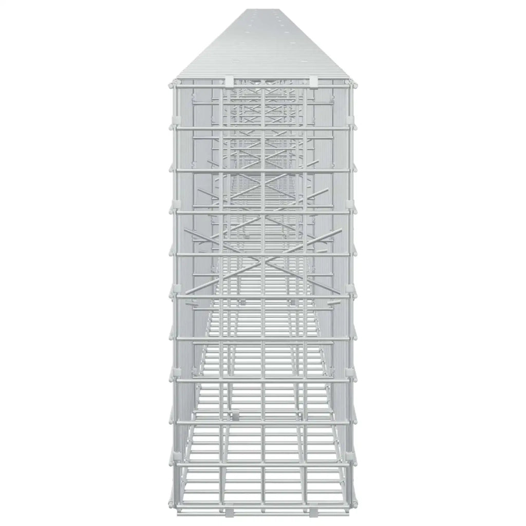 Gabione con filo da 5 mm e rete da 5x5 cm 950x20x50 cm 3464053