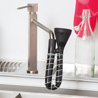 Doccino per lavandini snake nero