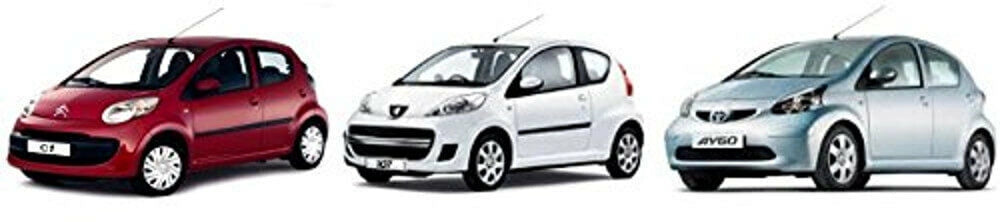 SPRINT00600 , Citroen C1 I dal 2005-2014 , Peugeot 107 dal 2005-2014 , Toyota Aygo I dal 2005-2014 , (2 Fix CP)