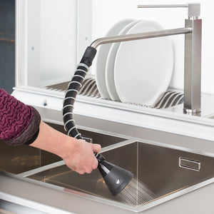 Doccino per lavandini snake nero