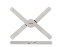 Sottopentola regolabile in silicone colore grigio chiaro