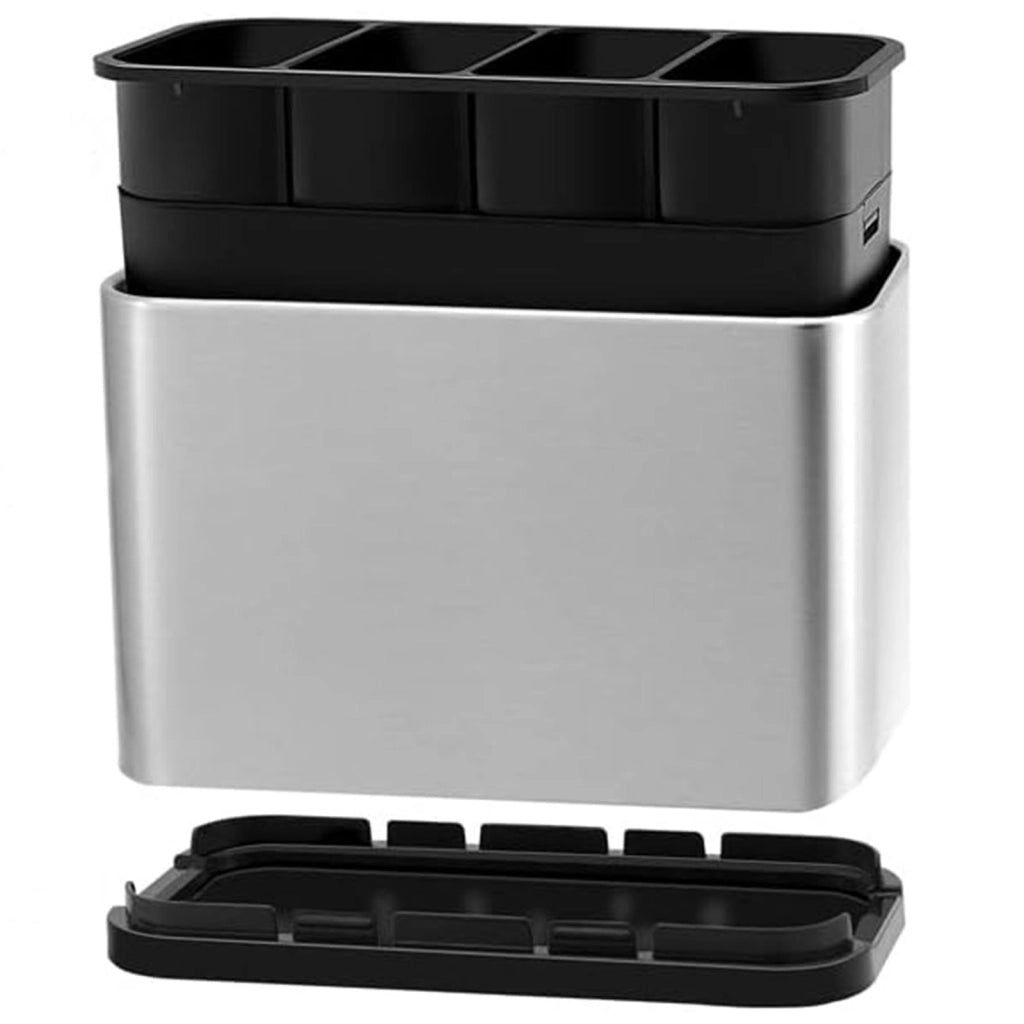 SCOLAPOSATE da lavello con 4 scomparti e scarico 18 x 8,6 x 13 cm
