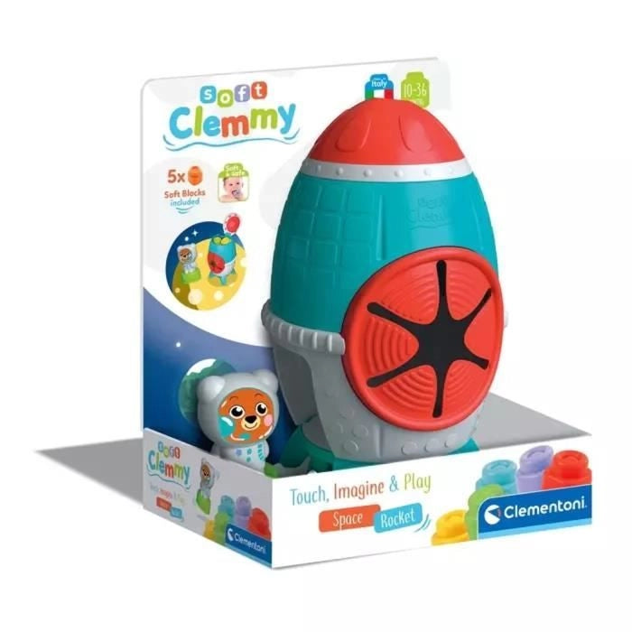 Clemmy - Razzo sensoriale - Un personaggio + cubi