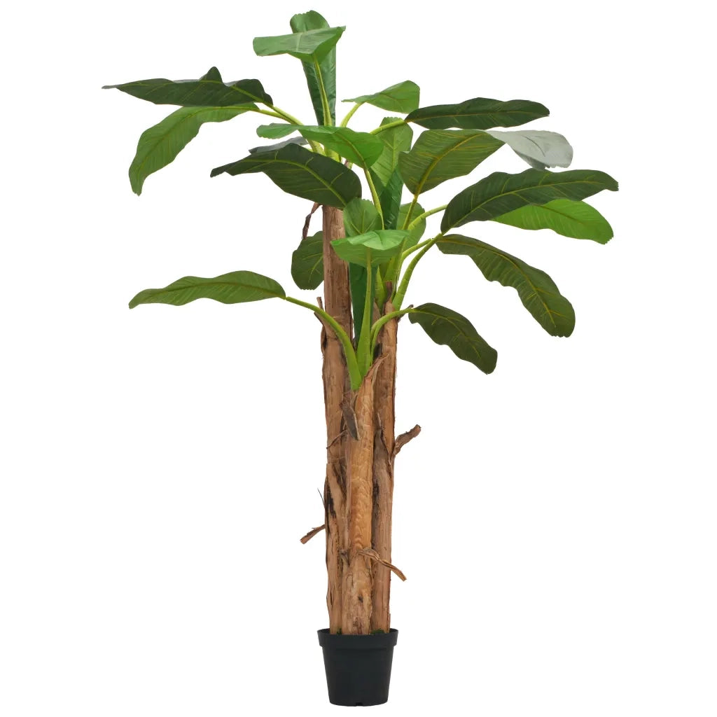 Albero di Banana Artificiale con Vaso 250 cm Verde cod mxl 59557