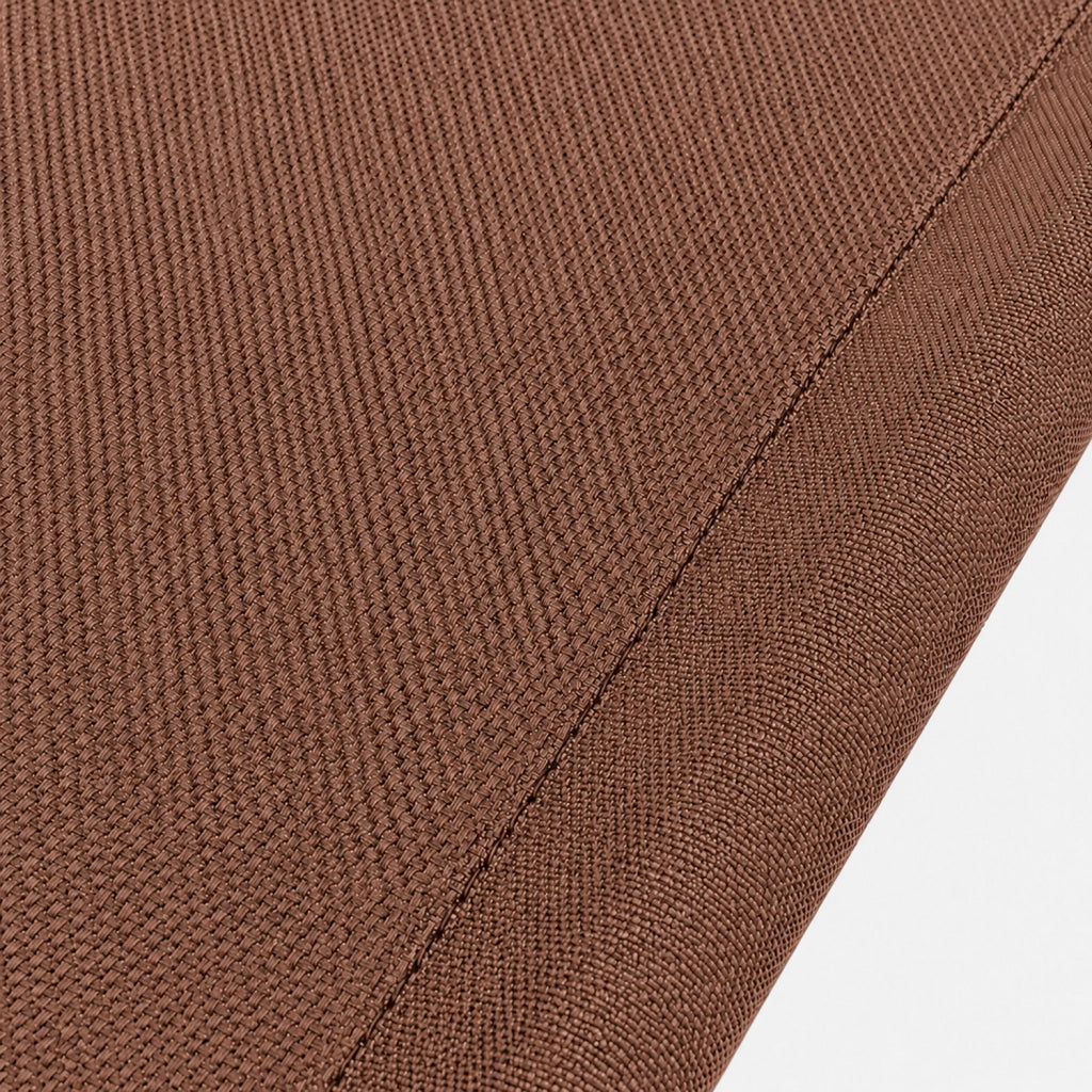 Poltrona Relax Basculante Da Giardino Con Movimento A Dondolo Telaio In Metallo Rivestimento Traspirante In Textilene Per Piscina Terrazzo Marrone