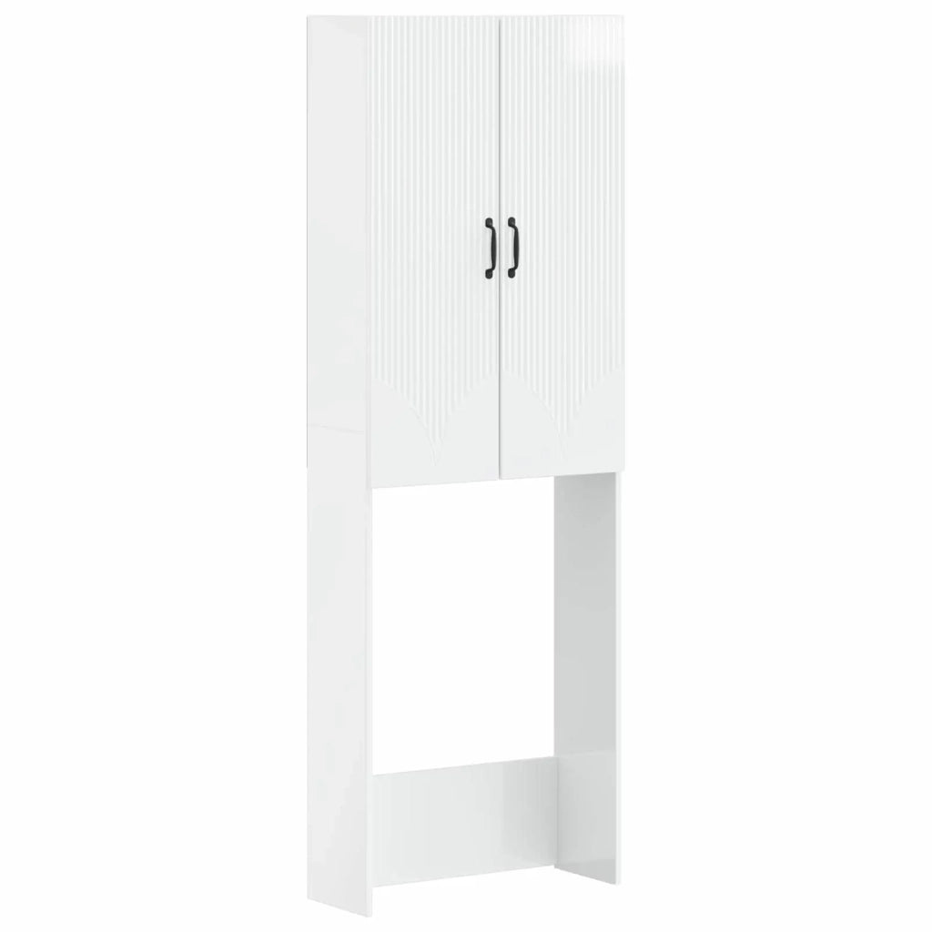 Mobile Bagno HOORN Bianco Lucido 66 x 25,5 x 190 cm 897359