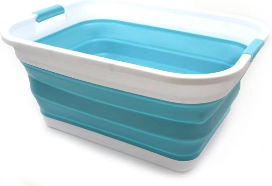 41L (10,8 galloni) Wasmachine Portatile - Contenitore di Stoccaggio Pop-up Ripiegabile/Organizzatore - Wasmachine Portatile - Cestino/Scatola di Wasmachine (Blu Scuro)