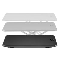 Alzata per monitor pc portatile 67x47cm, regolabile, Supporto di rialzo per computer