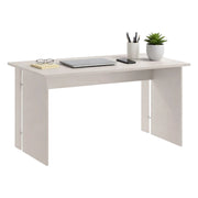 Zibello, Scrivania un Ripiano, 150x78x75h cm Beige