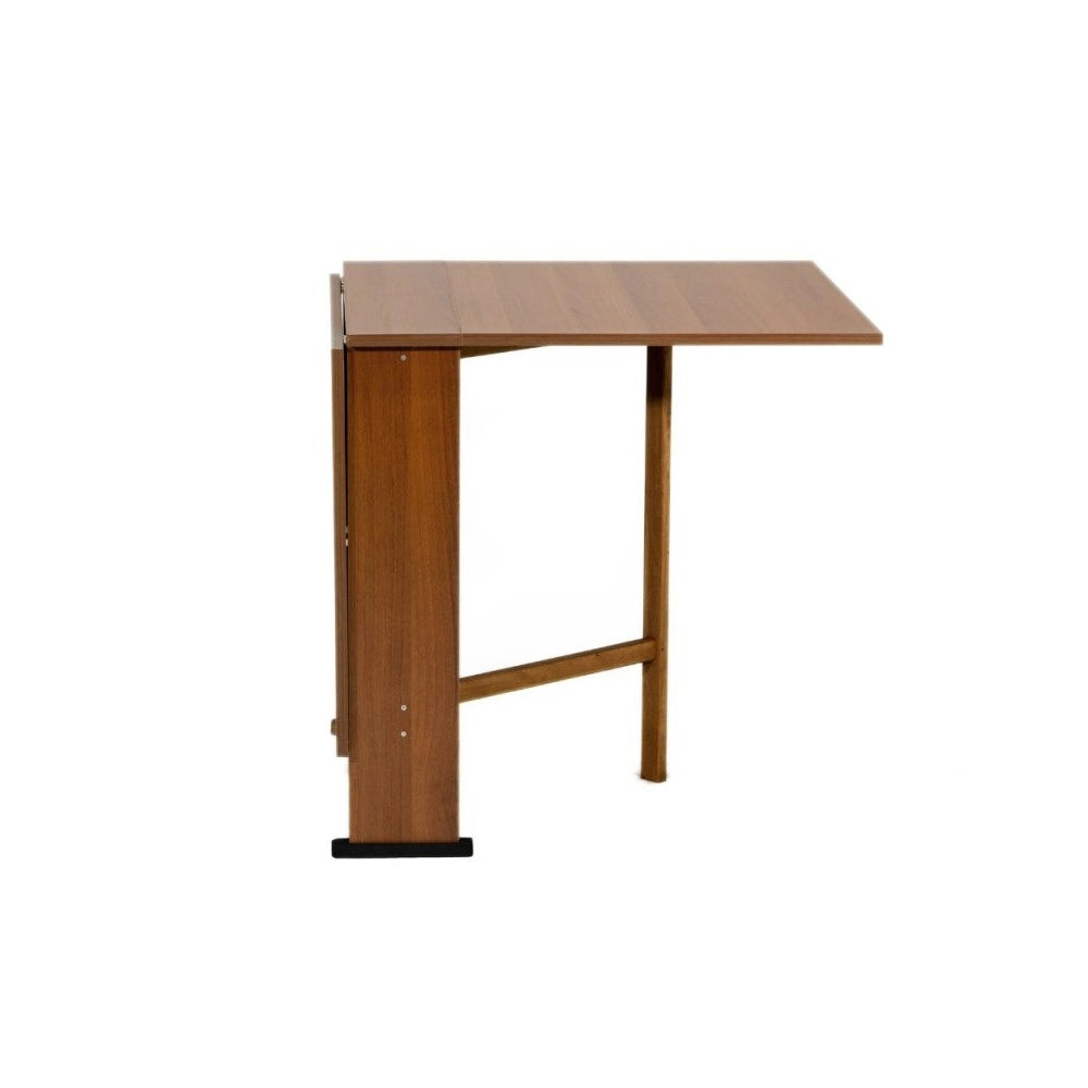 Tavolo Consolle Pieghevole noce Mati Salvaspazio 21x74x78H