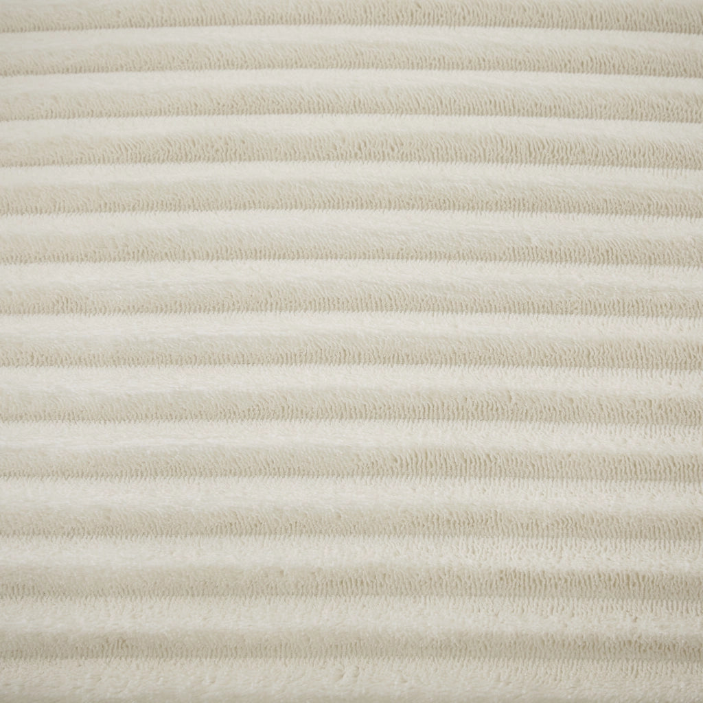 Chaise longue relax convertibile con funzione letto e senza montaggio in velluto a coste beige