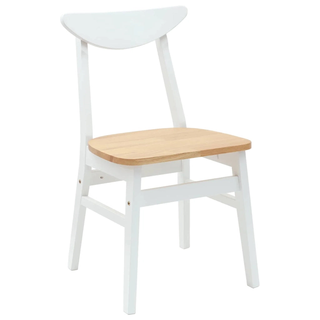 Sedie da pranzo 2 pz | Sedie da cucina Bianco 42 x 47.5 x 81 cm