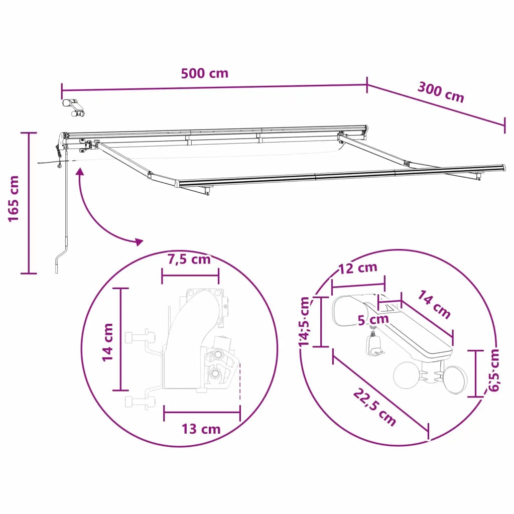 Tessuto per Tenda Grigio chiaro e bianco 500 × 300 cm 3426342