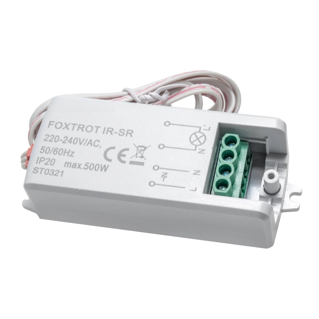 FOXTROT Interruttore sensore movimento IR distanza rilevamento 5-6cm accensione e spegnimento luci LED senza mani 230V IP20