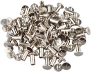 Viti a capo 5x10mm con placca di nichel - 50 pezzi