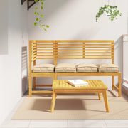Cuscini per pallet per seduta 4 pz Beige 40x40x8 cm Tessuto Oxford