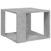 Tavolino da salotto | Tavolino da caff¨¨ | Tavolino da Soggiorno Grigio Cemento 40x40x30cm Legno Multistrato