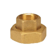 CODOLO F SEDE PIANA CON CALOTTA PER CIRCOLATORI + GUARNIZIONE- 1 x 11/2- DH- pezzi 1