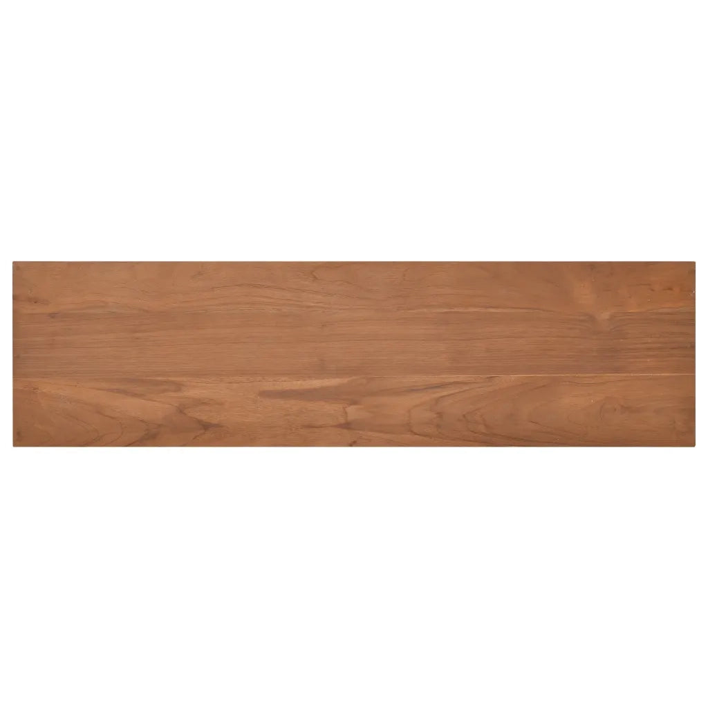 Mobile Porta TV-Credenza per TV 110x30x40 cm in Legno Massello di Mango