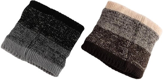 Sciarpa per il collo calda - Nekwarmer a maglia di pile - Cappuccio imbottito - Fazzoletto per il viso - Muffa elegante - Progettata per un design sofisticato