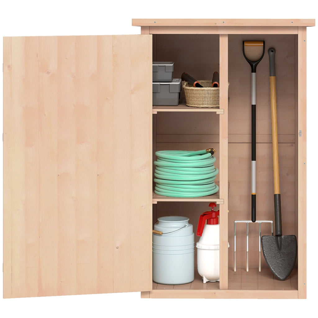 Casetta da Giardino in Legno ¨C zephmum ¨C Abete 75x56x115 cm