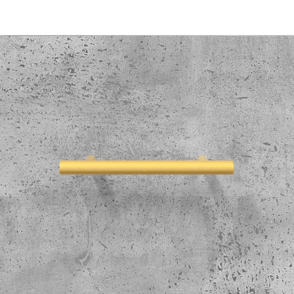 Comodino | Armadio da Notte | Mobiletto da notte Grigio Cemento 40x35x47,5 cm in Legno Multistrato