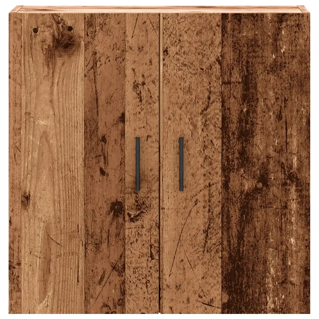 Armadietto a Muro Legno Vecchio 60x31x60 cm in Truciolato