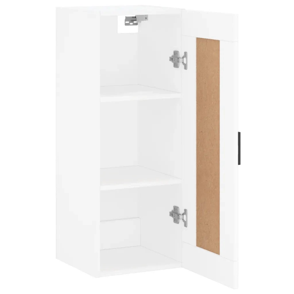 Armadietto a Muro Bianco 34,5x34x90 cm in Legno Multistrato 830500