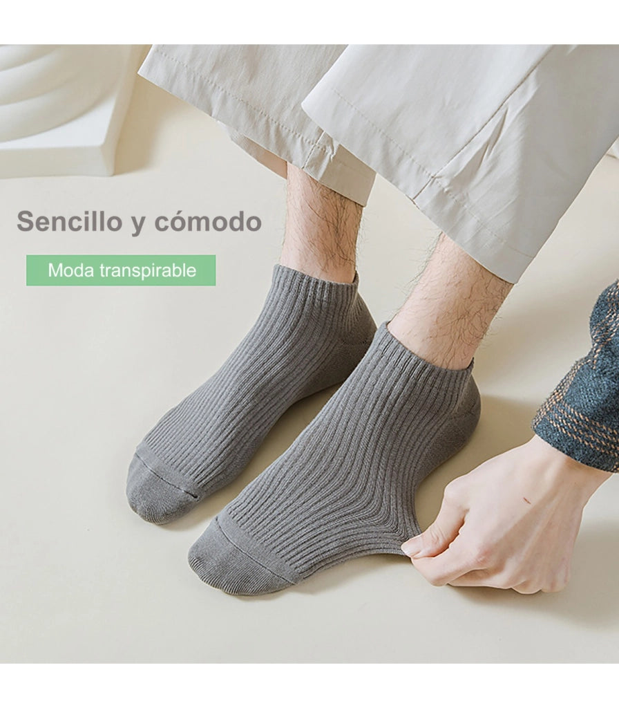 Calzini Caviglia Unisex | Cotone Costellato Traspirante di Xinjiang | Taglia Unica 35–42 EU