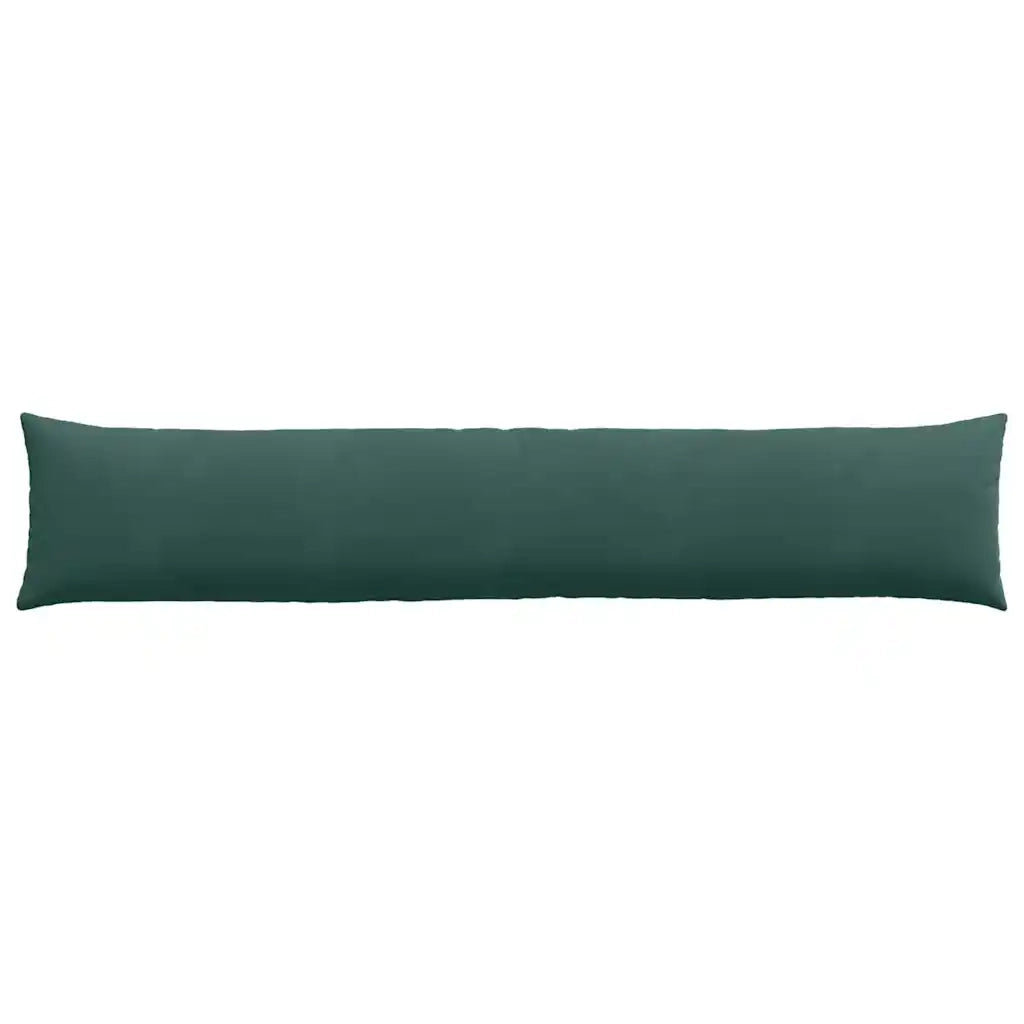 Cuscini da Divano 2 pcs Verde scuro 200 x 40 cm