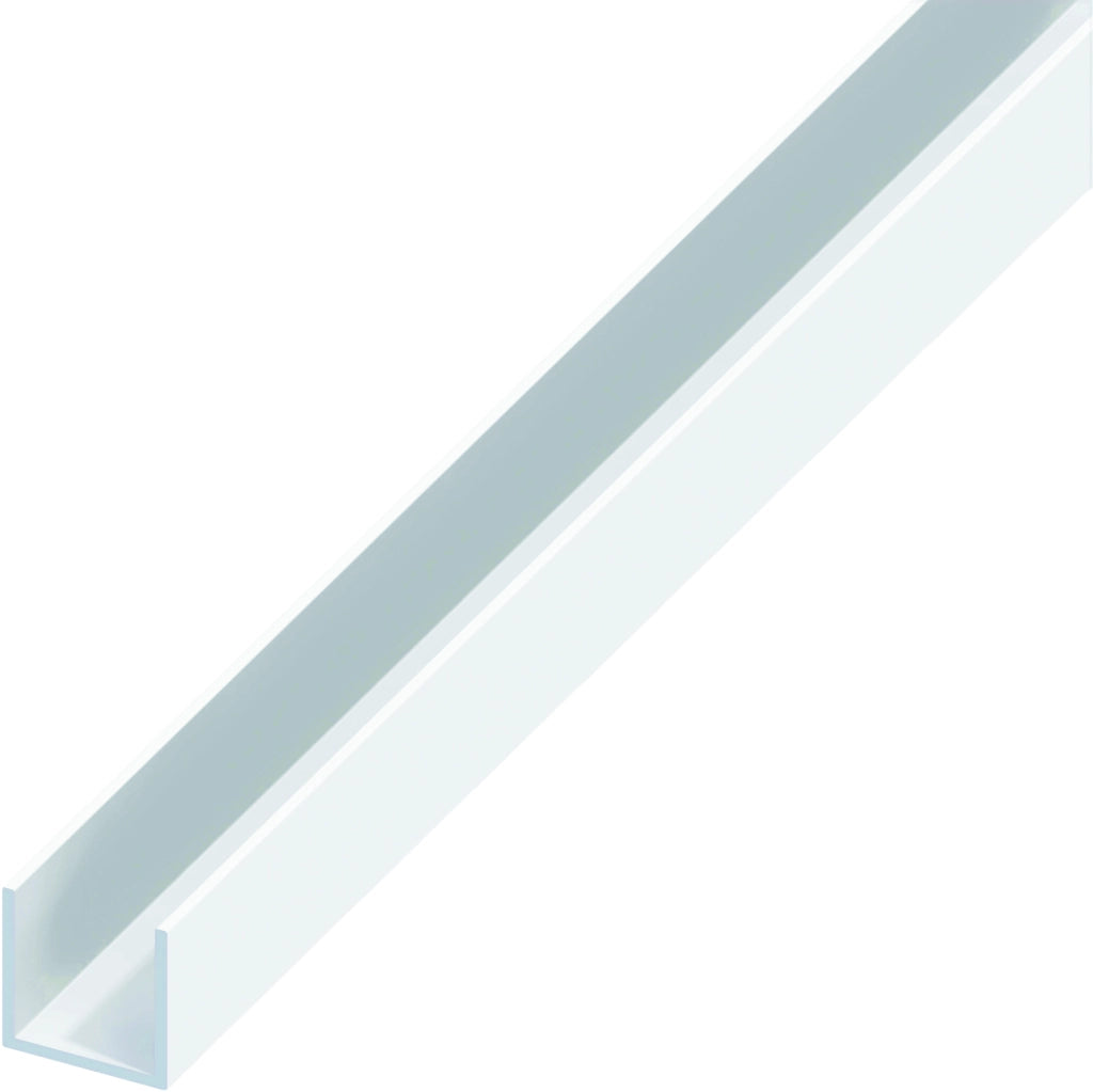 Alfer PROFILO A U ALLUMINIO Argento Cromato mm. 10x11,5x1 mt. 2 5.00 pz