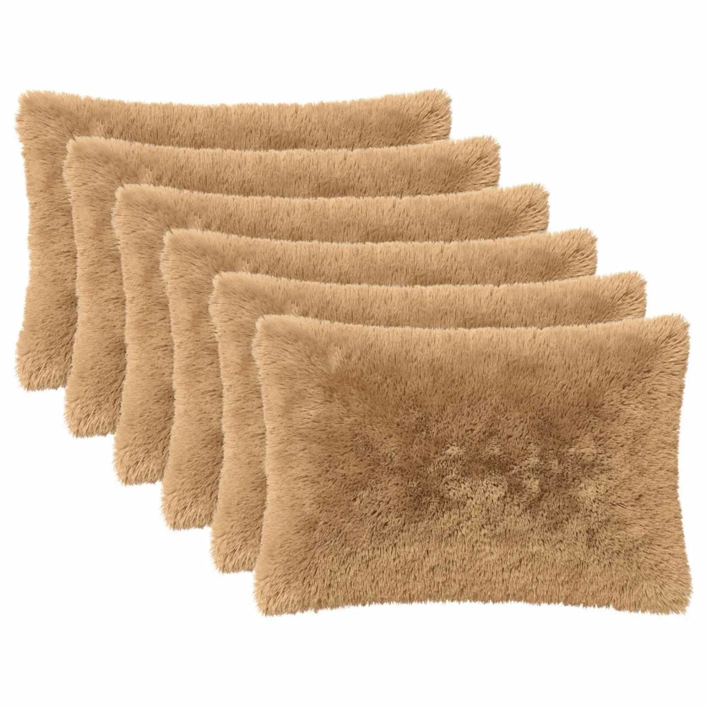Cuscino con cuscino HEERLEN 6 pz Tortora Fleece PV 925176