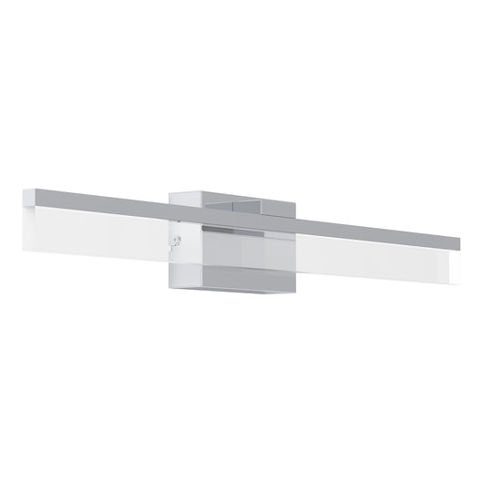 Applique Moderna Palmital Alluminio Cromo 1 Luce Led Integrato 11W