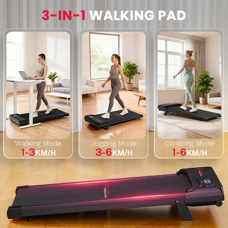 TAPIS ROULANT INCLINATO PER LA CASA, TAPIS ROULANT ELETTRICO CON INCLINAZIONE E TELECOMANDO