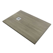 Piatto doccia in pietra SOLIDSTONE alto 2,8 cm - Effetto Legno (Wood Sand) - Misura: 70x100 x 2,8h 