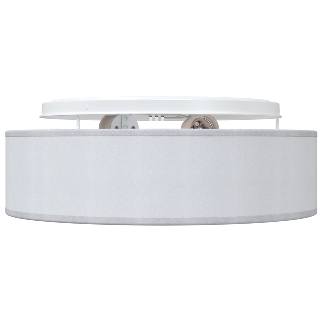 Lampade da soffitto a incasso Grigio Ã˜ 38 cm Tessuto E27