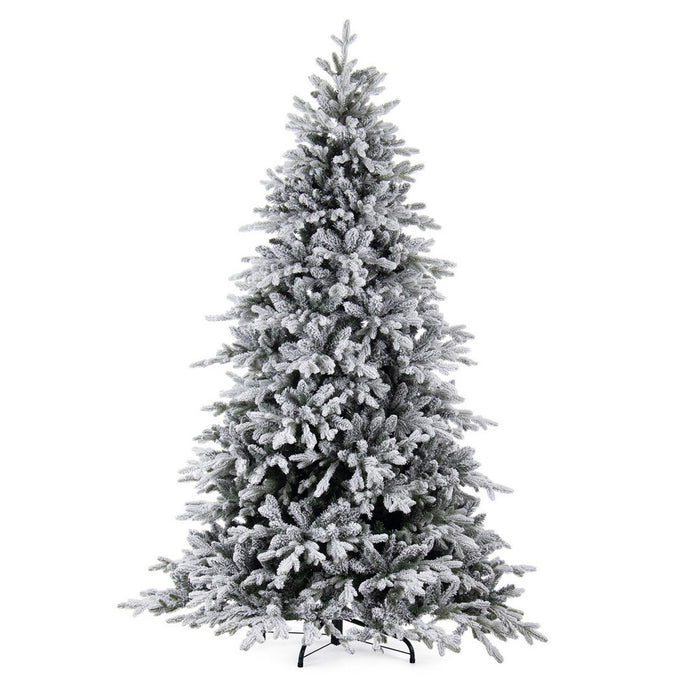 Albero di Natale Innevato effetto Naturale Folto Livigno Bizzotto Altezza (cm): 150 cm