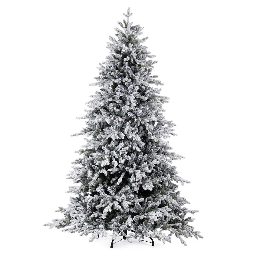 Albero di Natale Innevato effetto Naturale Folto Livigno Bizzotto Altezza (cm): 210 cm