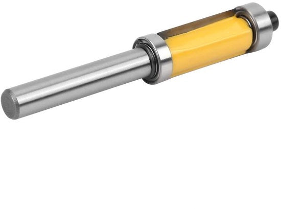 Freesbitset C3 micro-graniglia wolframcarbide - 8MM schiacciafrese - Massello hardenuto acciaio - Professionisti carpentieri - Resistente al calore teflon coating - Freesbitset