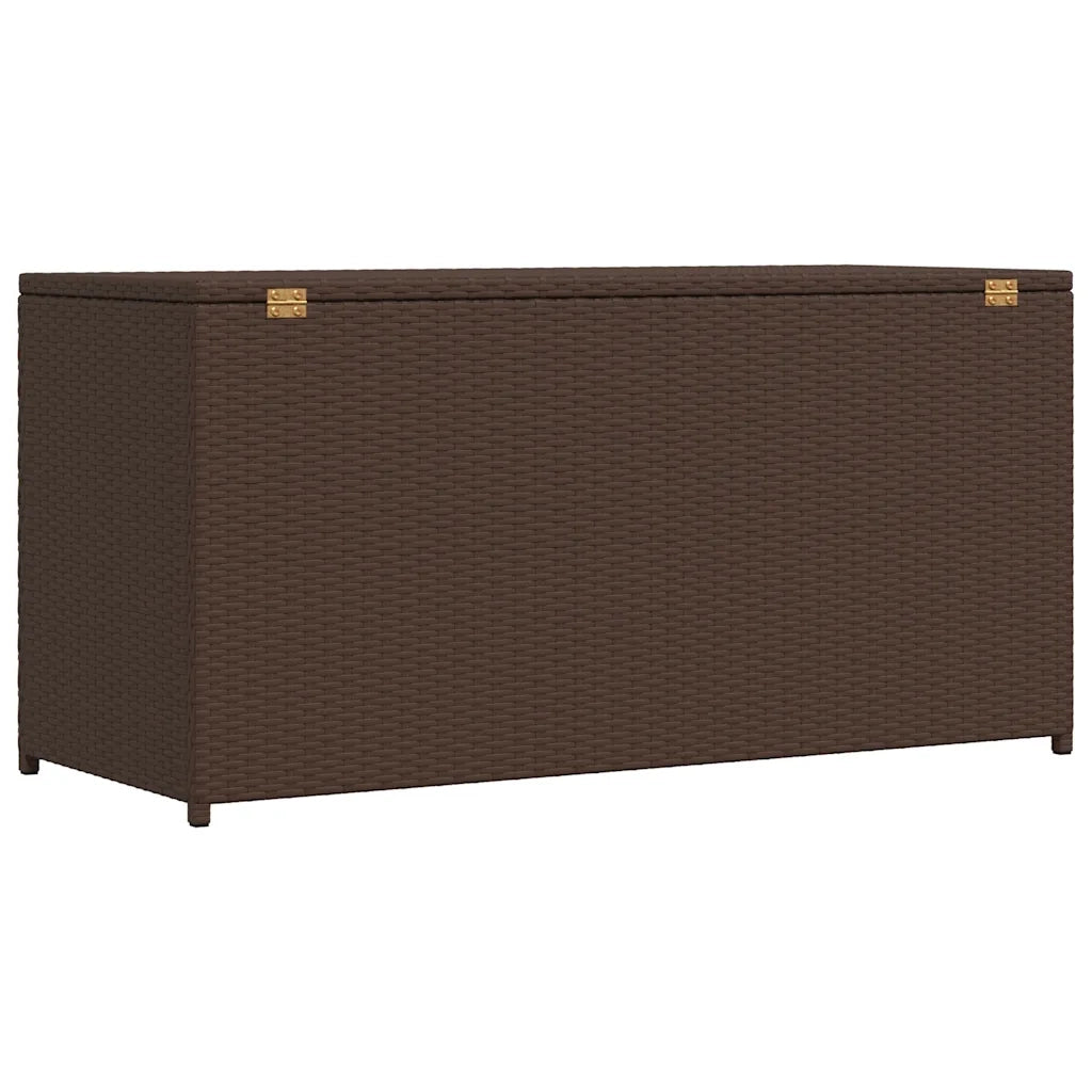 Baule da Giardino Marrone 120x50x60 cm in Polyrattan CFW9825050